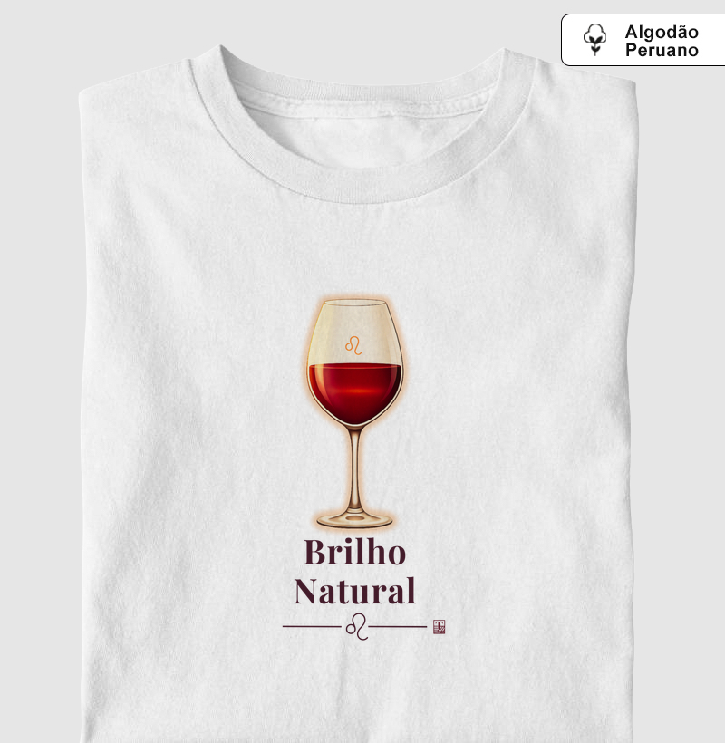 Camiseta Leão - Brilho Natural