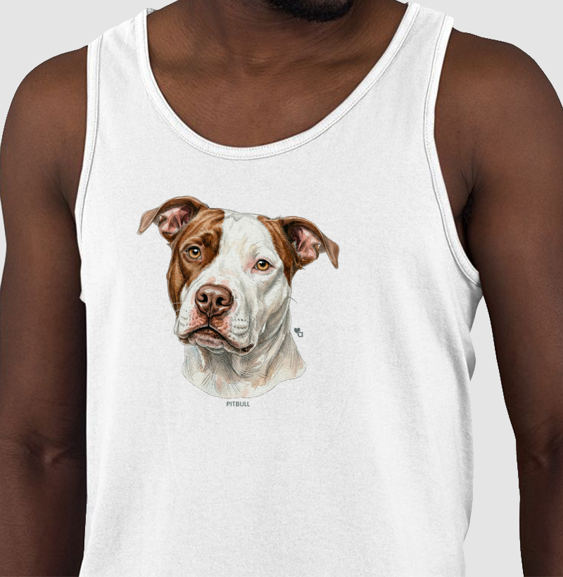 Cães - Pitbull - Regata