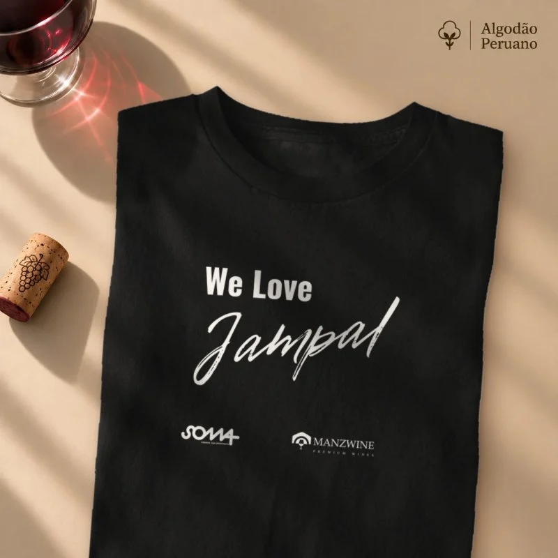 Camiseta Time Jampal - Camiseta Algodão Peruano