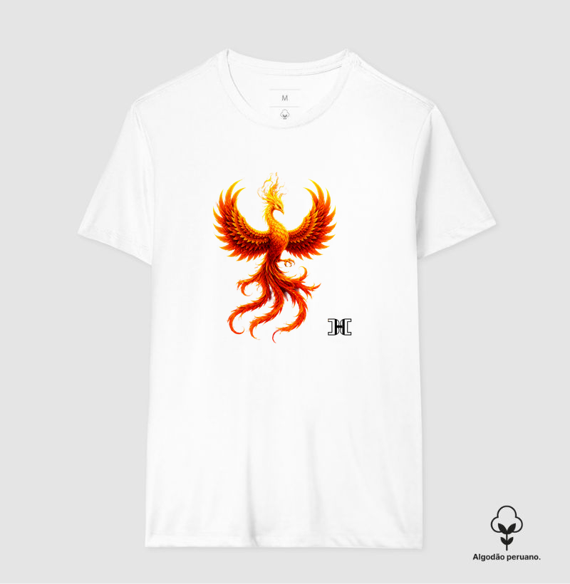 camiseta fenix algodão peruano 