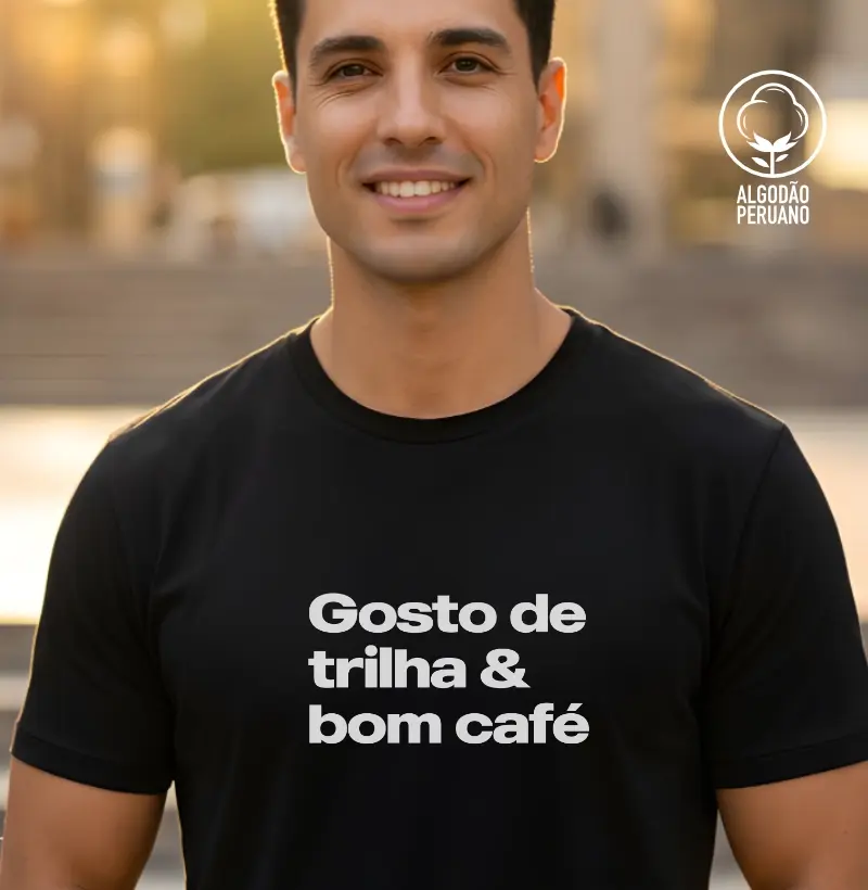 Camiseta Alma Outdoor | Trilha & Bom Café