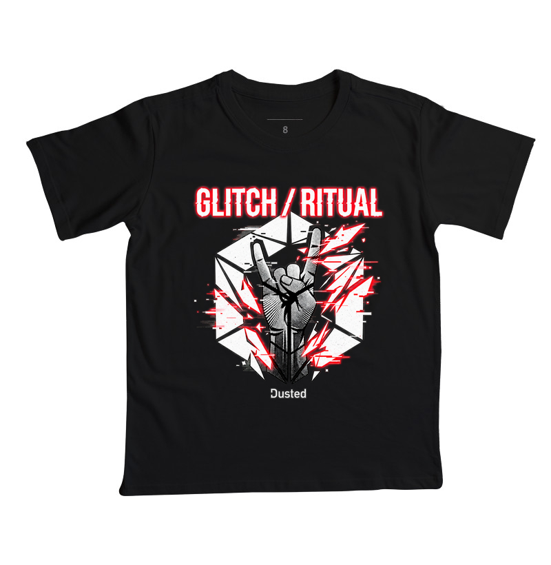 Glitch Ritual - Camiseta Infantil