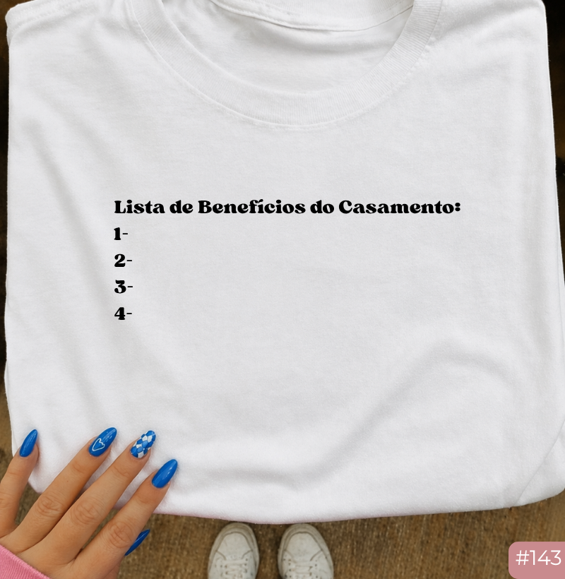 #143 – Lista de Benefícios do Casamento