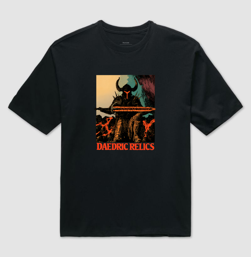 Daedric Relics - Camiseta Oversized
