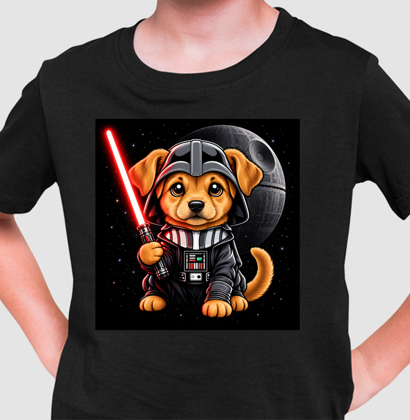 Dog Vader - Camiseta Infantil