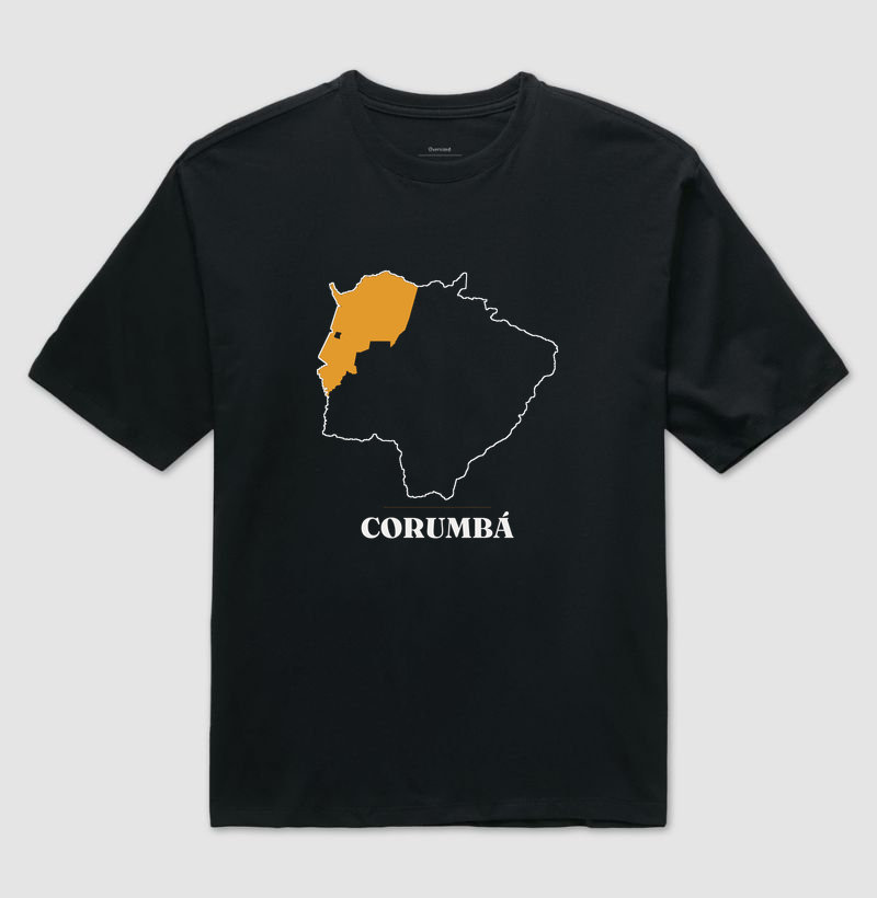 Corumbá | Traço MS - Camiseta Oversized
