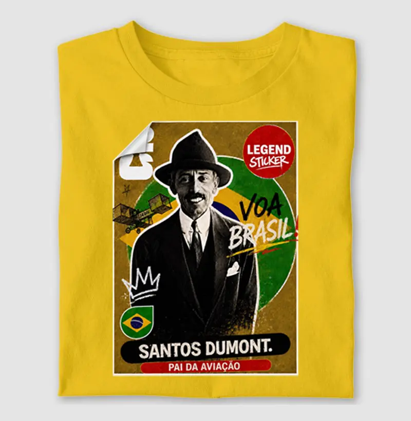 Figurinha Santos Dumont grande