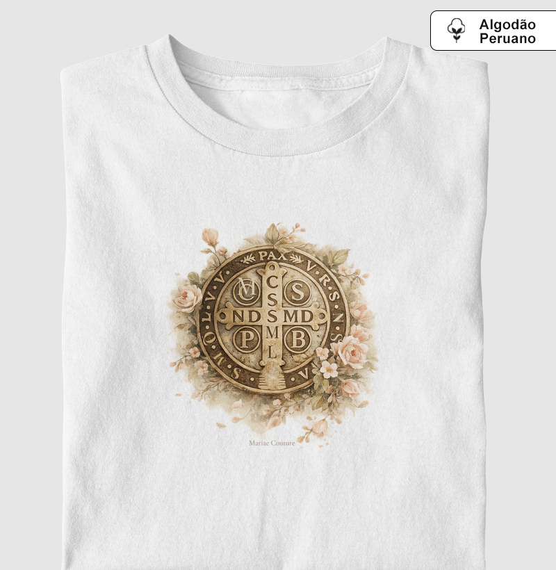 Camiseta Alg. Peruano São Bento rosas