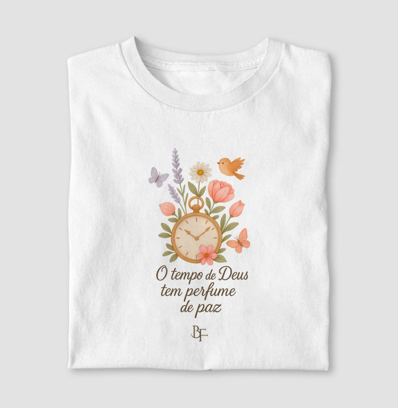 O tempo de Deus tem perfume de paz