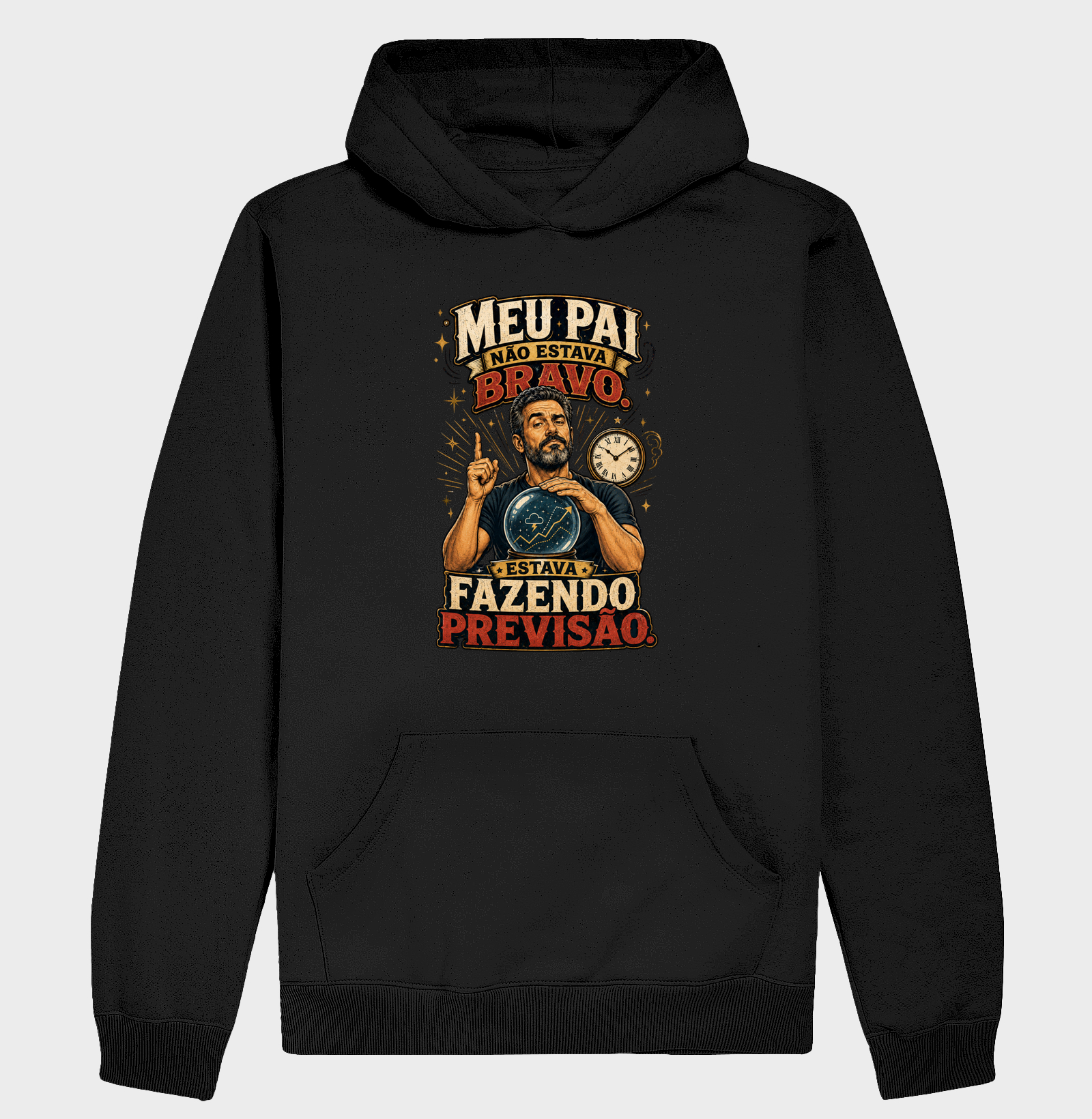 Meu Pai Não Estava Bravo. Estava Fazendo Previsão.