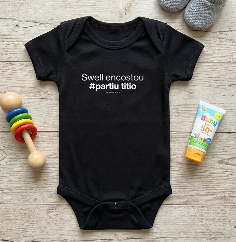 Swell encostou — #partiu titio