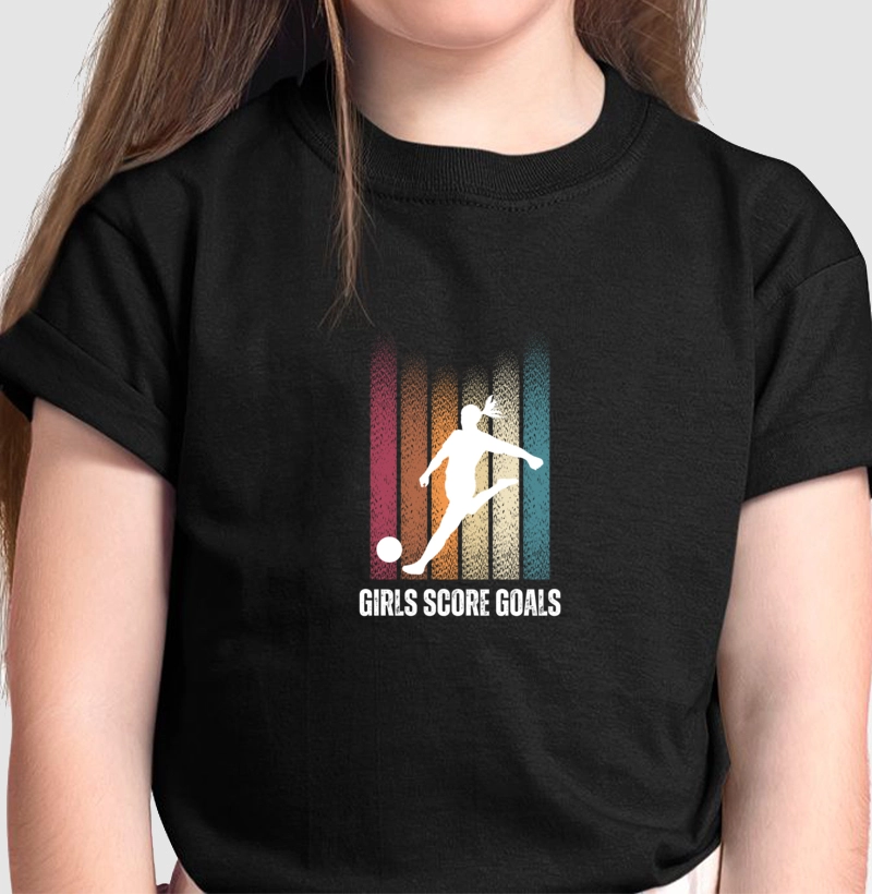 Camiseta Mini Girls Score Goals