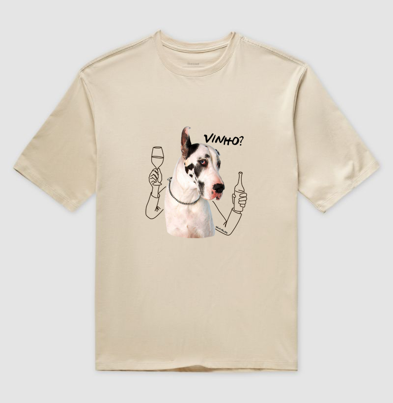 Vinho? (Dog Alemão Sommelier)