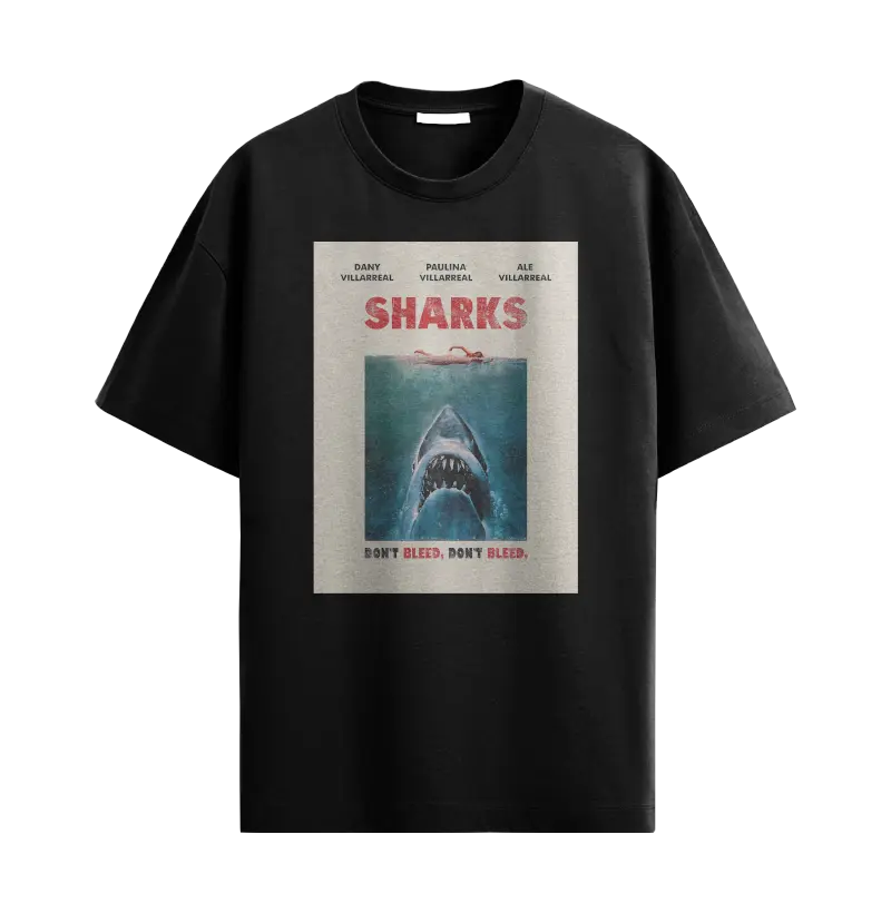 SHARKS Oversized (Black)