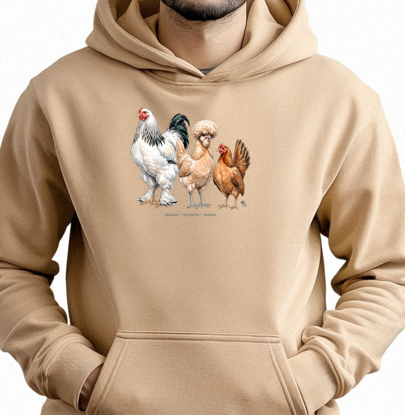 Aves - Galos e Galinhas - Moletom Hoodie