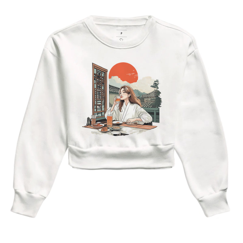 Cropped Moletom Momento Soju