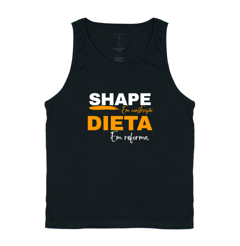 Shape e Dieta - Camiseta em Algodão Peruano