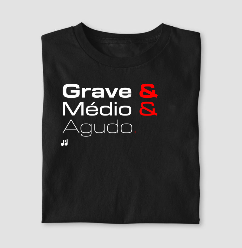 Grave & Médio & Agudo.