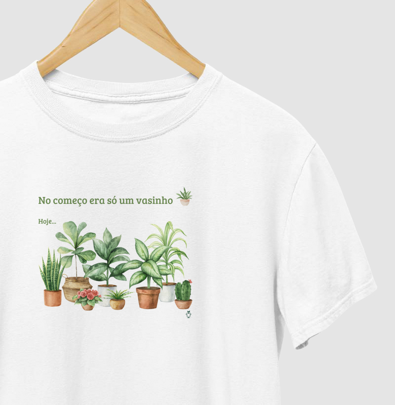 No começo era só um vasinho...