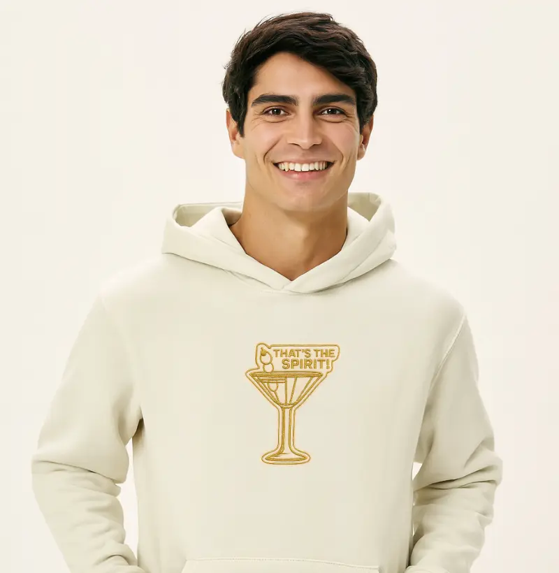 Moletom Capuz That`s the Spirits Bege - por Hideout