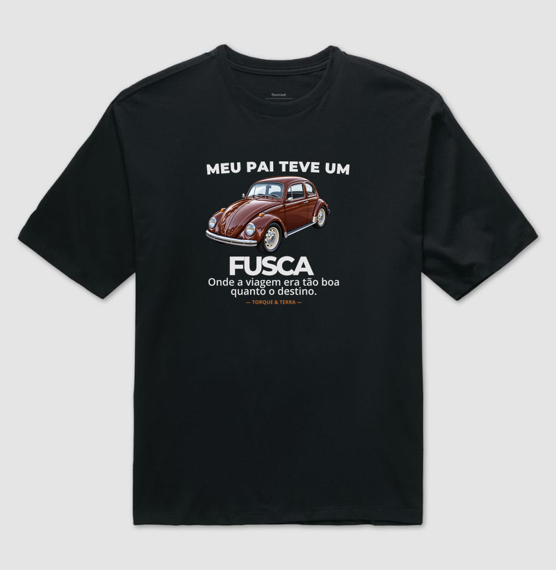 Meu pai teve um - FUSCA - marrom escuro