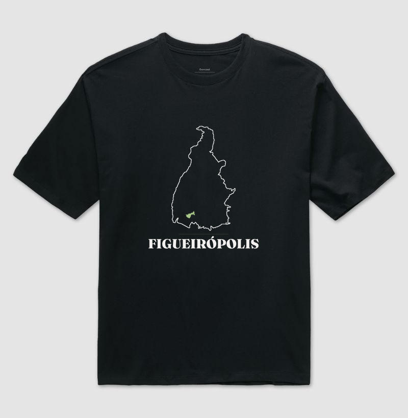 Figueirópolis | Traço TO - Camiseta Oversized