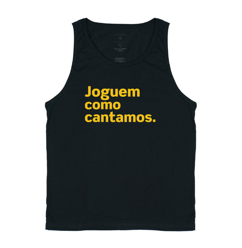 Joguem como cantamos.