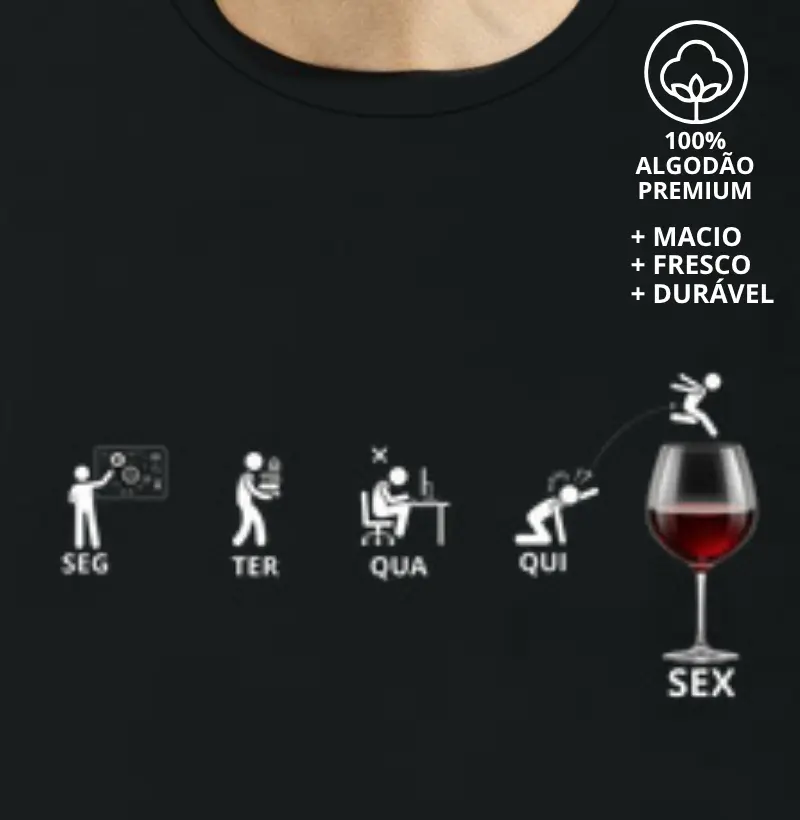 Camiseta Rotina Semanal