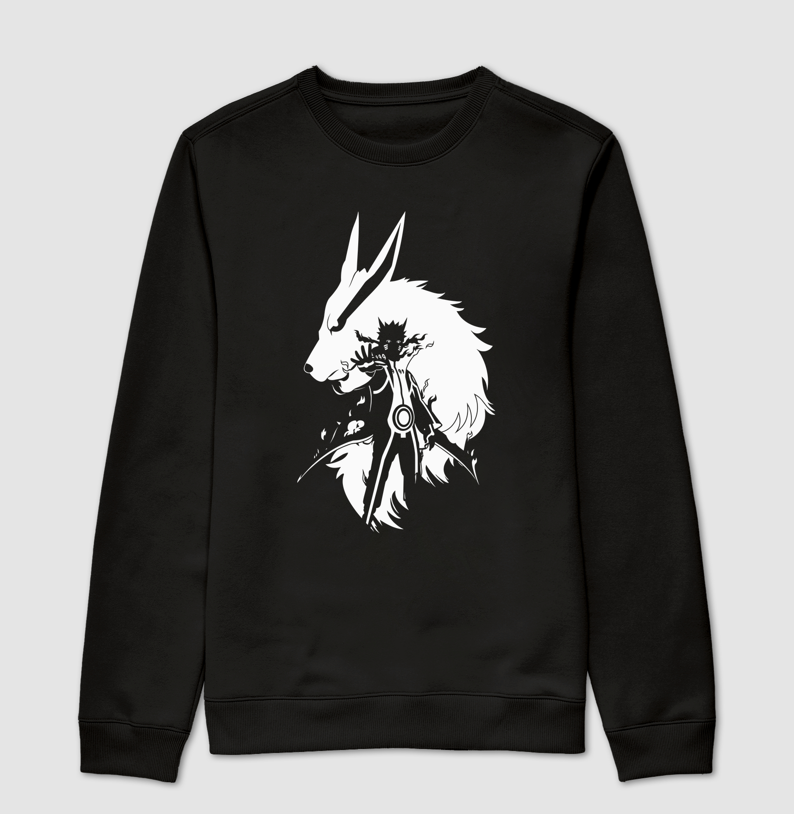 Naruto & Kurama - Suéter Moletom