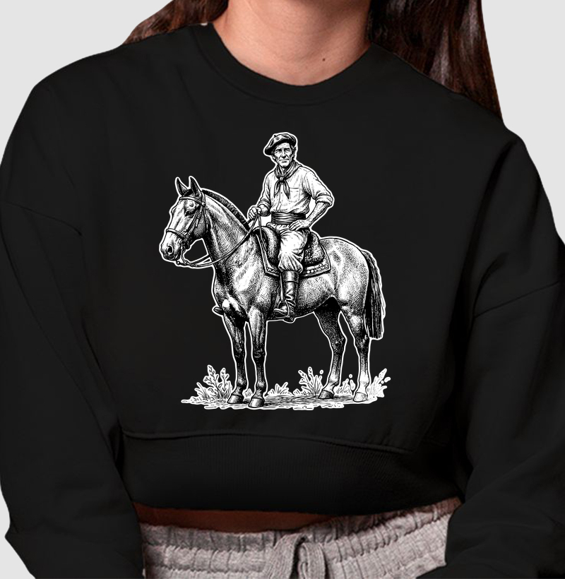Camiseta Gaúcho a Cavalo - Identidade de Campo