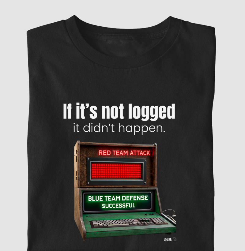 "If it’s not logged, it didn’t happen. II" T.I