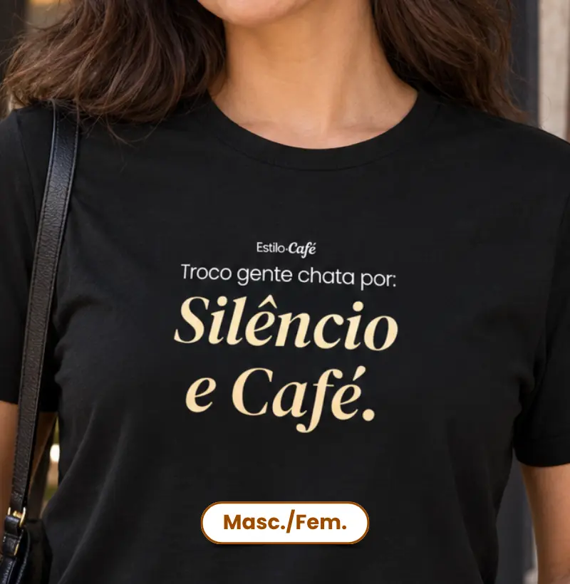 Troco gente chata por Silêncio e Café