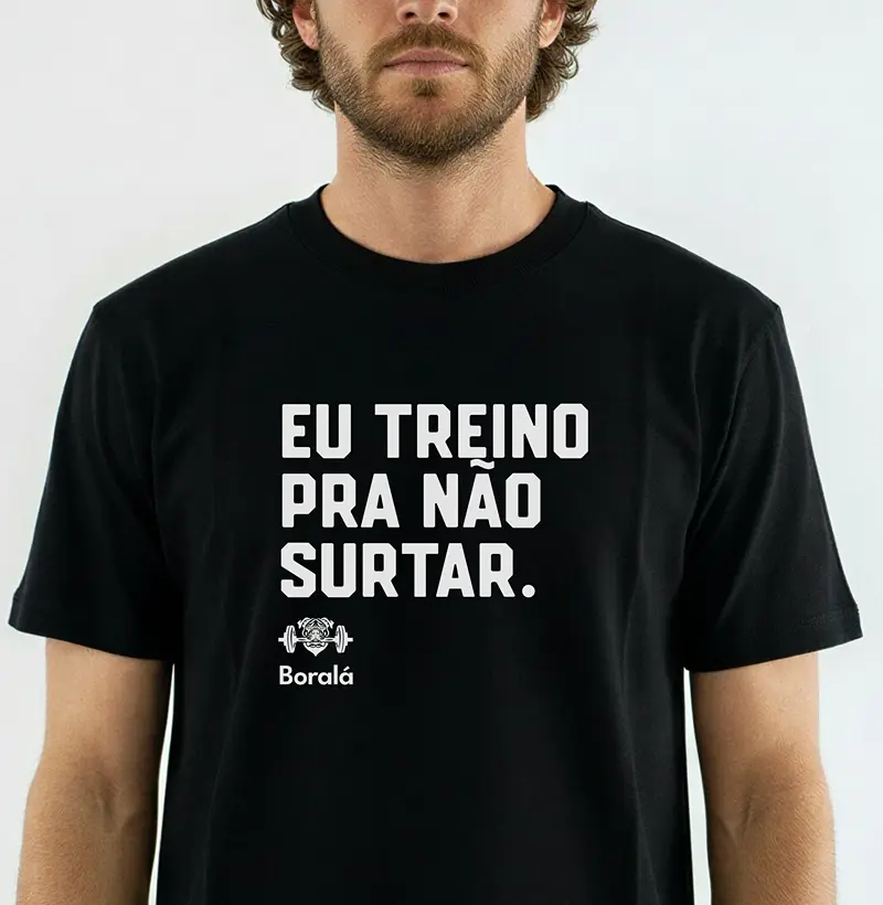 Eu treino pra não surtar 