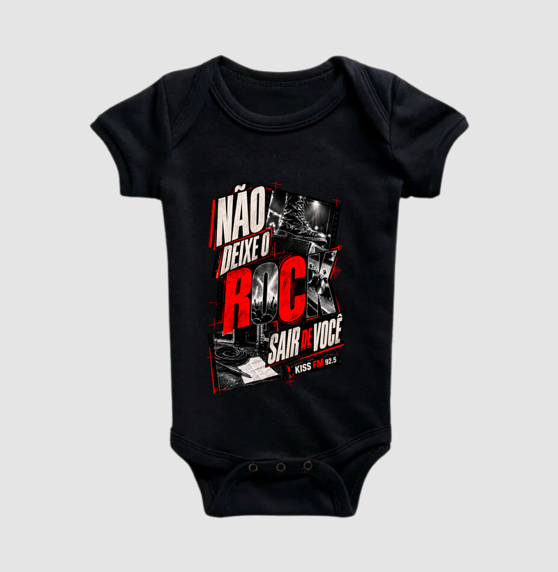 Não Deixe o Rock Sair de Você III - Body Infantil