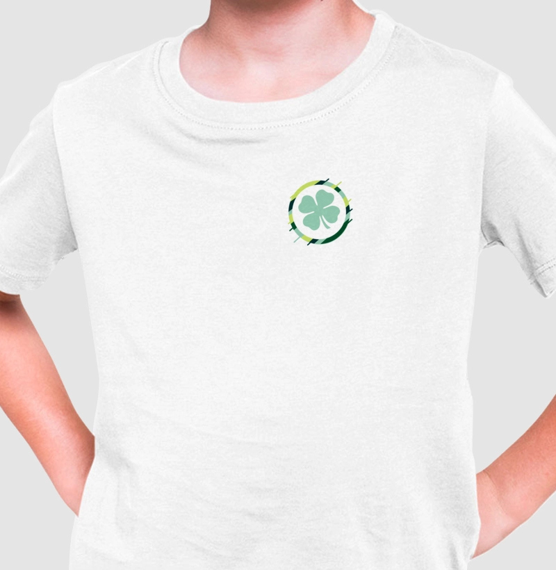 Camiseta Mini Green Toned