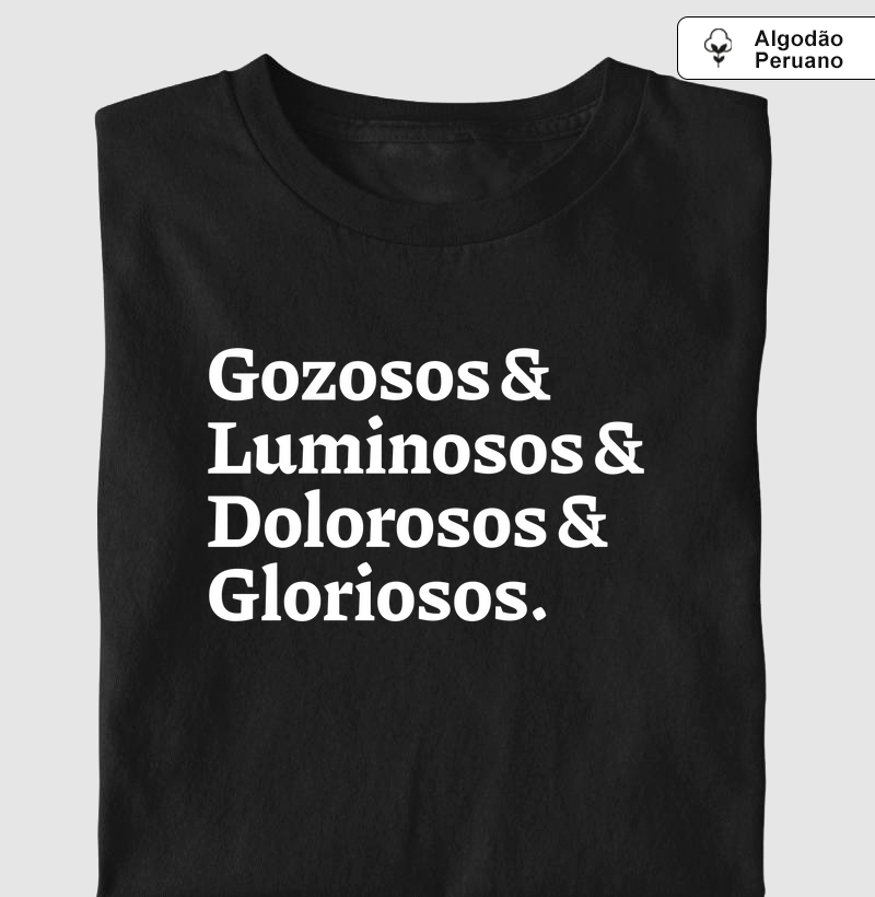 Contemplação dos Mistérios - Algodão Peruano