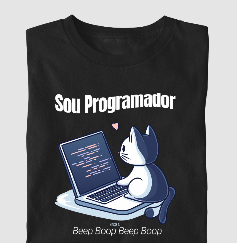 “Eu sou programador, beep, boop, beep, boop” T.I
