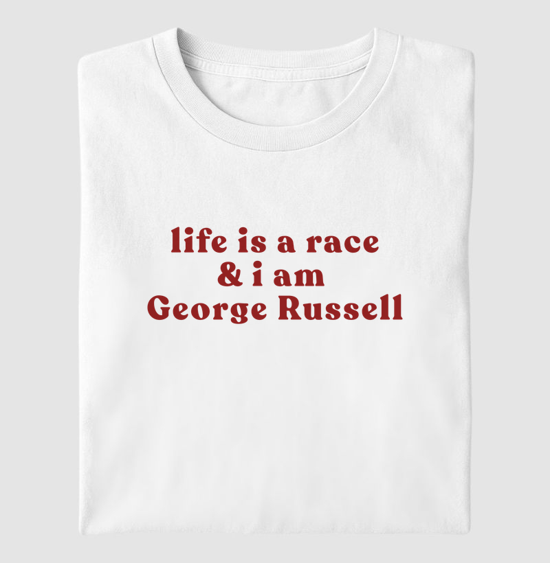 i am george russell - Camiseta