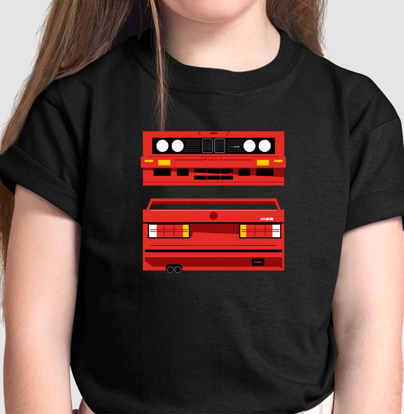 M3 E30 Square - Camiseta Infantil