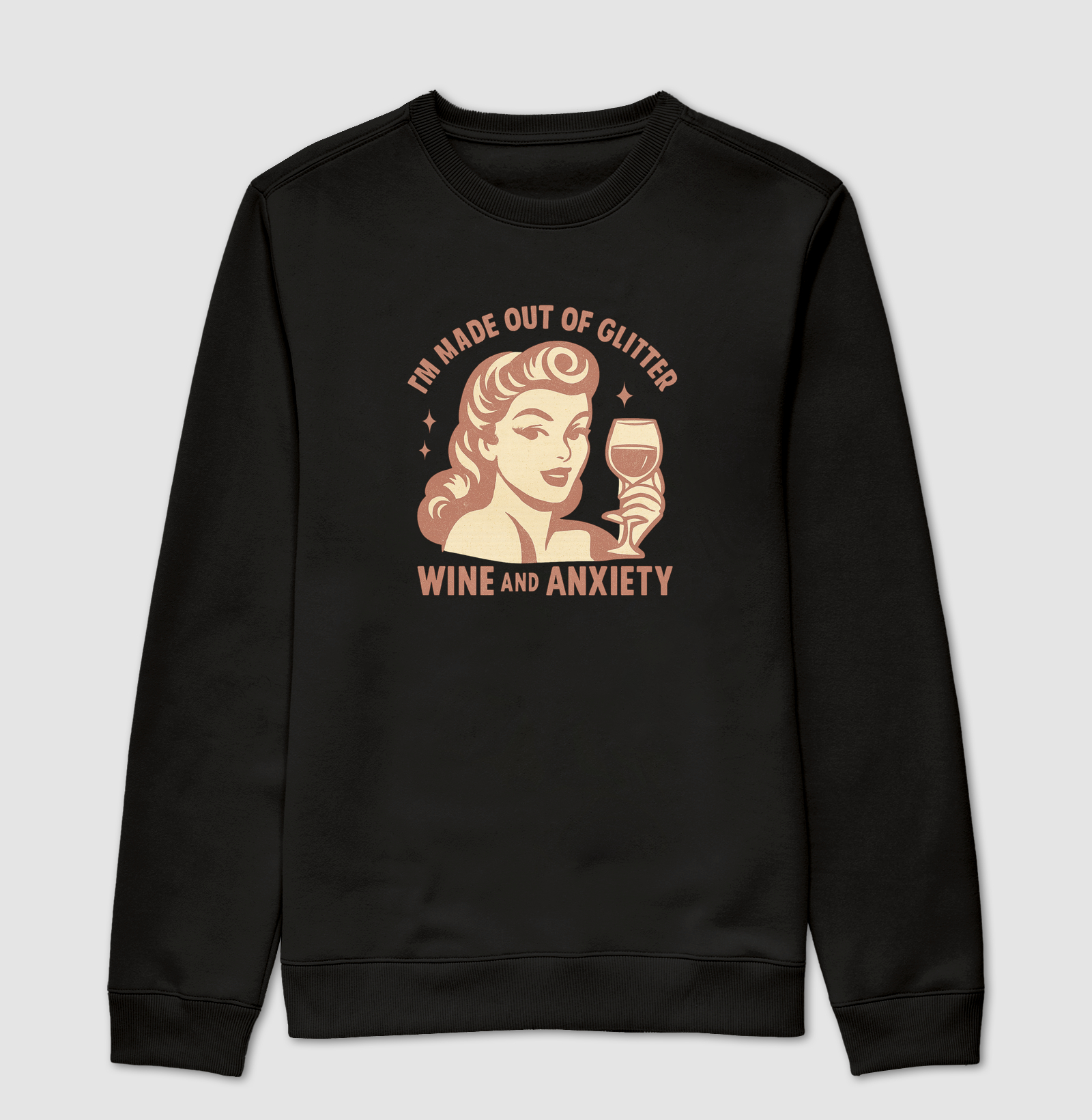 Glitter, Wine and Anxiety