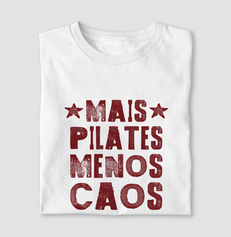 Mais pilates, menos caos