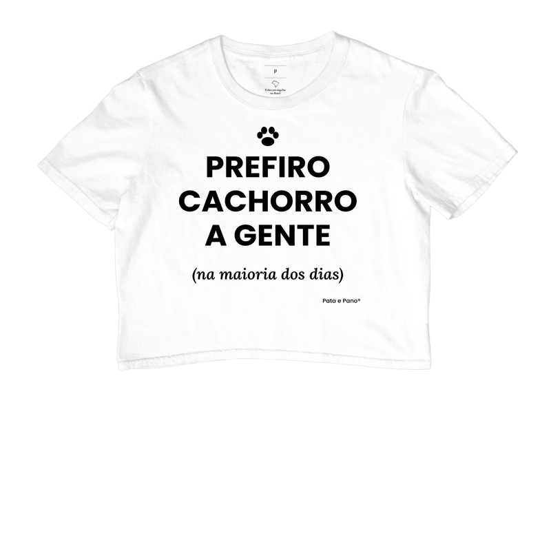 CROPPED PREFIRO CACHORRO - Cropped