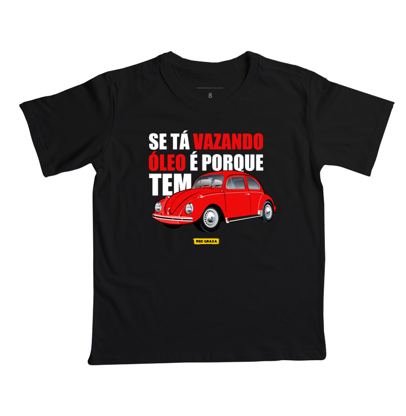 Vazando Óleo Fusca Vermelho