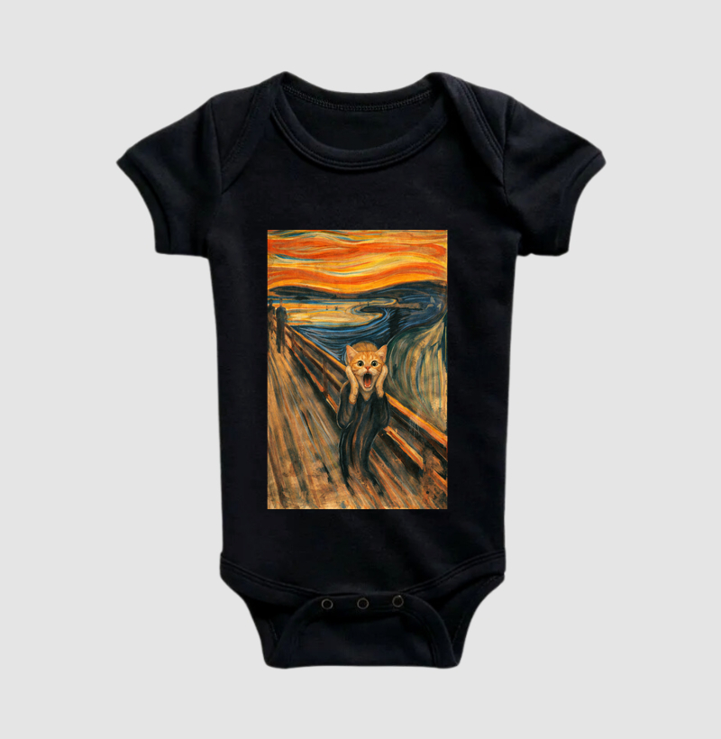 Camiseta O Grito Edvard Munch