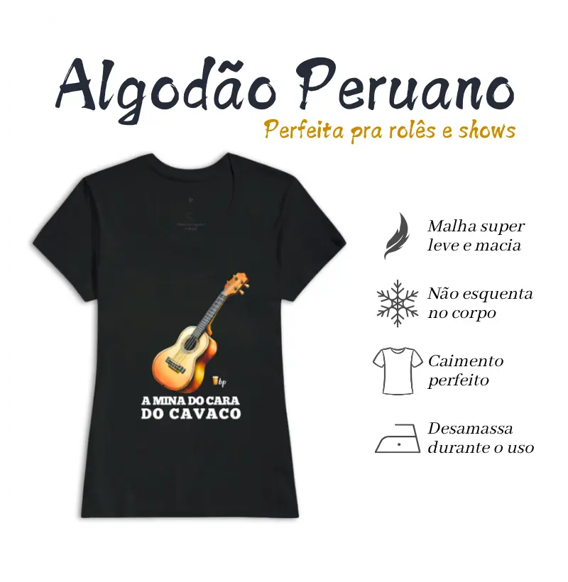 A mina do cara do cavaco