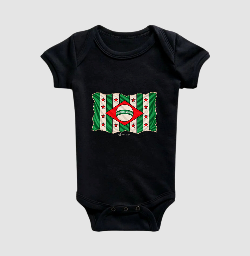 Brasil de Cosme e Damião - Body Infantil