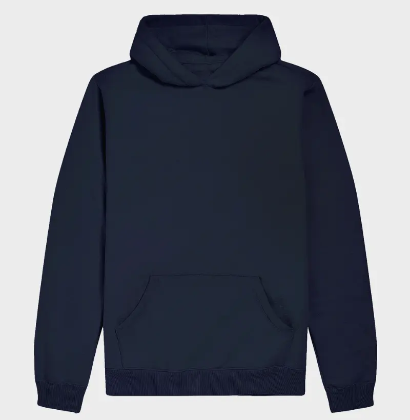 Hoodie Moletom Básico Marinho