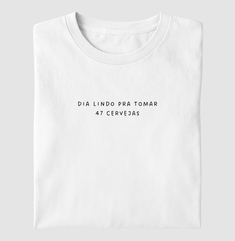 Céu azulzinho, clima ideal