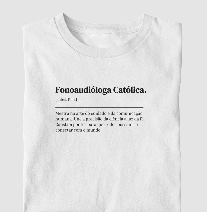 Fonoaudióloga Católica - Dicionário