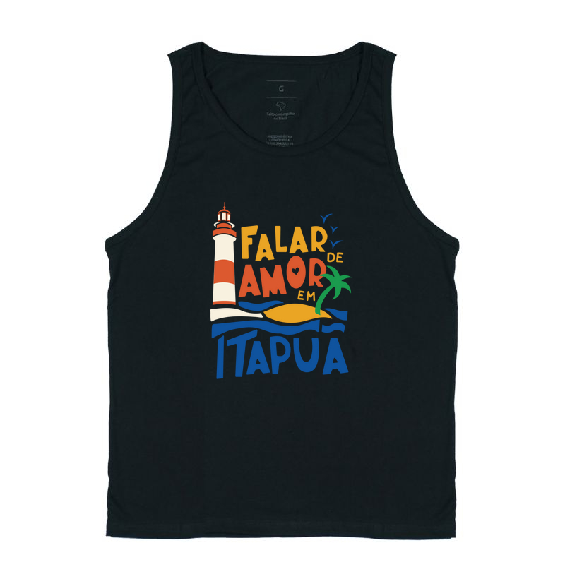 Camiseta Toquinho - Falar de amor em Itapuã